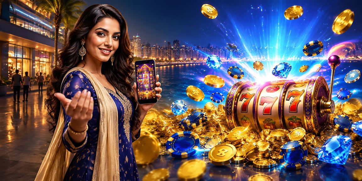 Mumbai Bandra mobile slot game and transactions screen