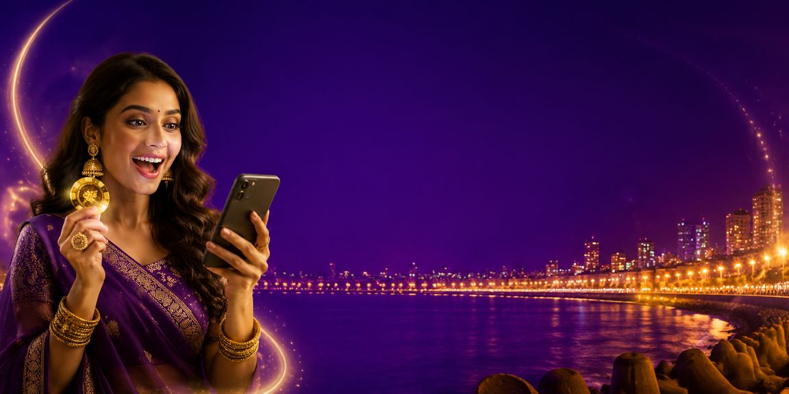 Mobile payment transaction in Mumbai